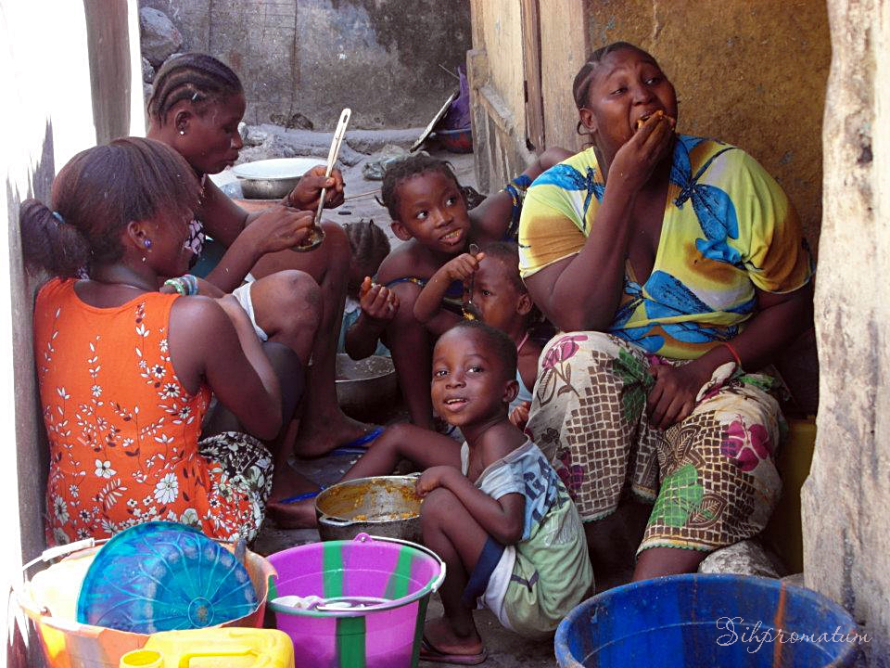 Enjoying-breakfast-with-our-neighbours-in-Conakry-Guinea