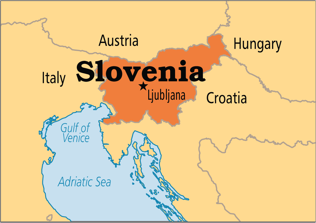 Slovenia-Map